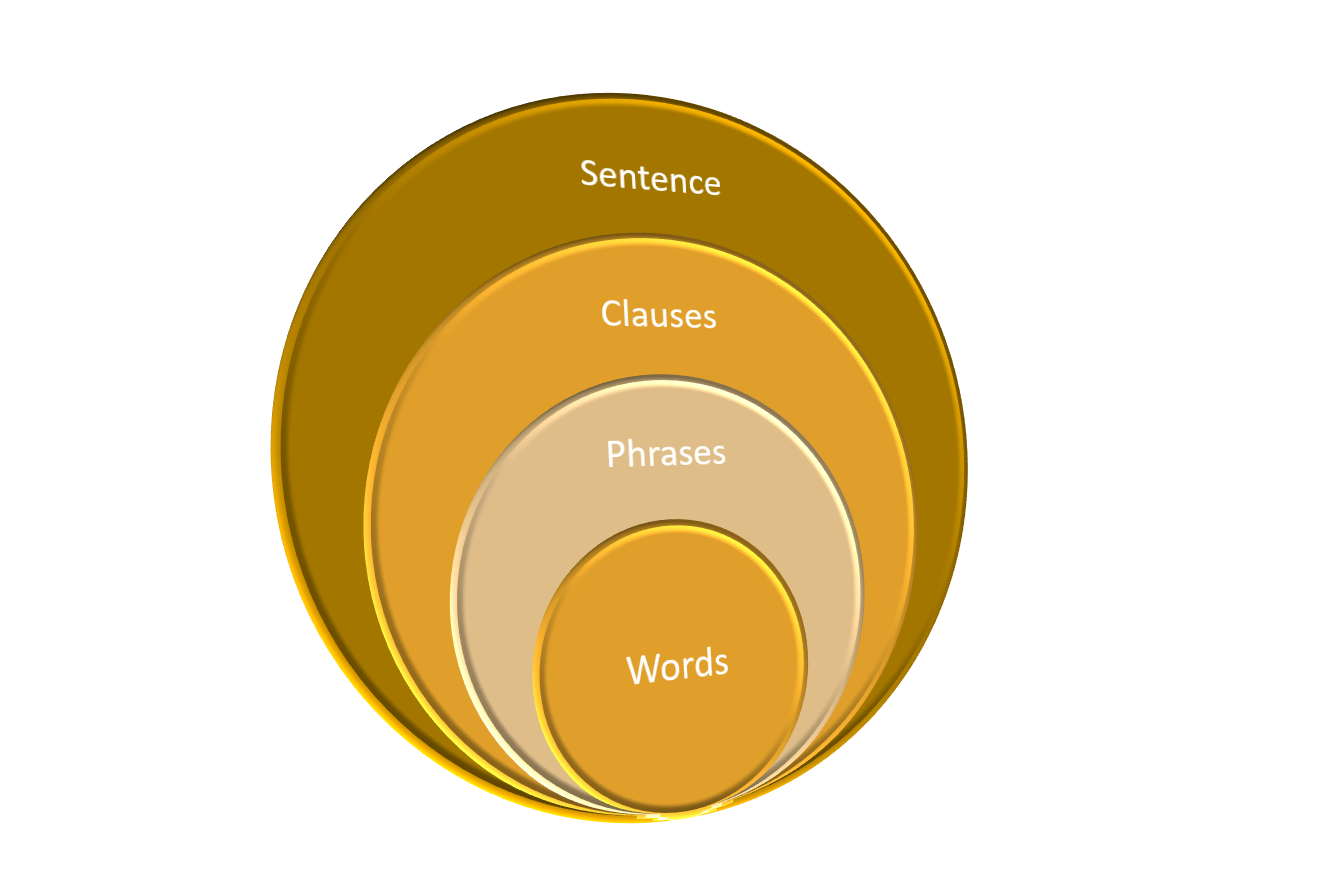 Phrases Clauses Sentences Red White Matter Classes